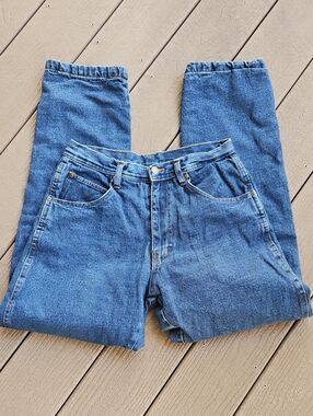 LAKIN McKEY Trading Co Blue Denim Jeans Women's 8 Insulated Lined